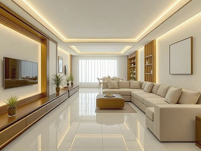 Thiết kế phòng khách căn hộ